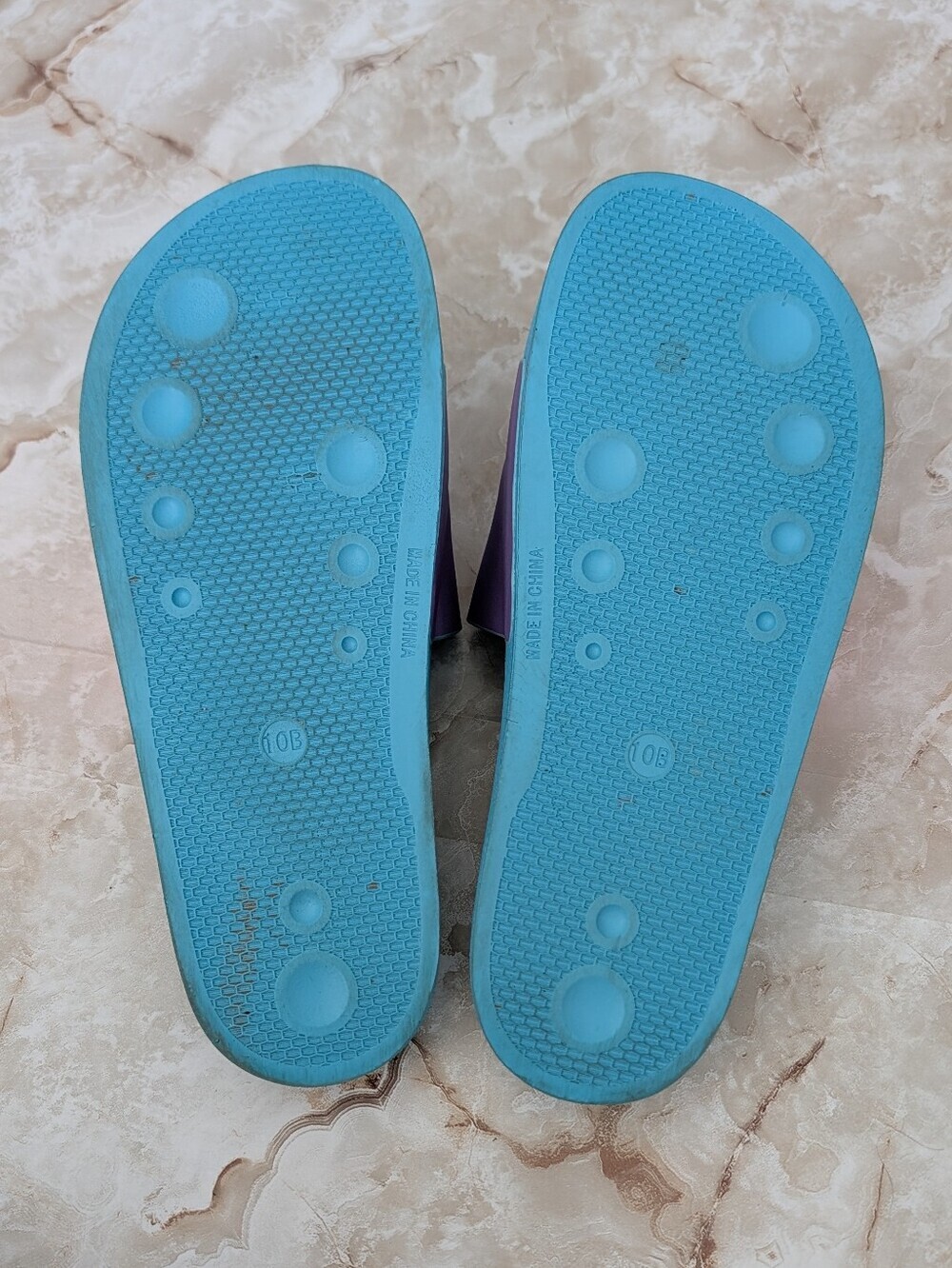 Lucky Brand Rainbow Slide Sandals - Woman's Sz 10 - Picture 5 of 7